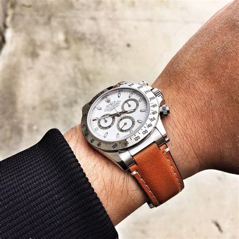 leather watch bands for rolex tudor